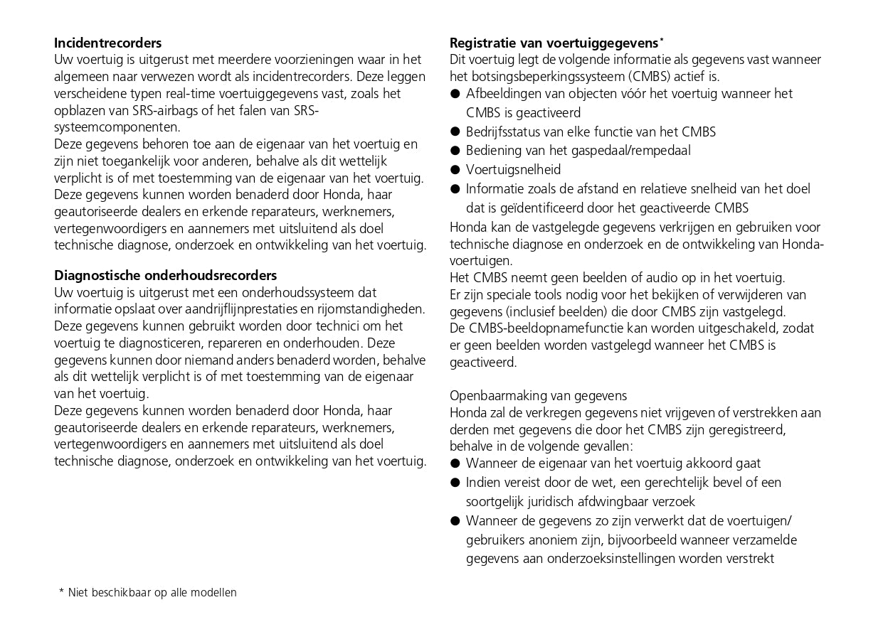 2021-2022 Honda Jazz e:HEV Bedienungsanleitung | Niederländisch