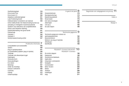 2022-2024 Peugeot 408 Owner's Manual | Dutch