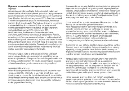 2021-2022 Honda Jazz e:HEV Bedienungsanleitung | Niederländisch