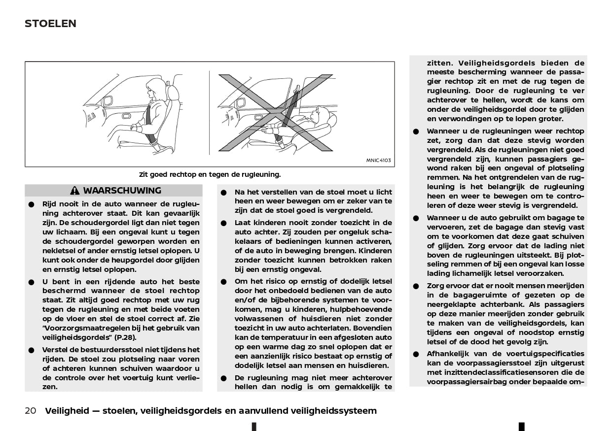 2022-2023 Nissan Qashqai Owner's Manual | Dutch