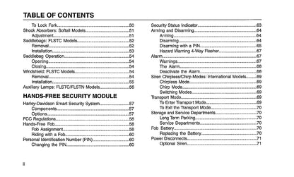 2007 Harley Davidson Softail Owner's Manual | English