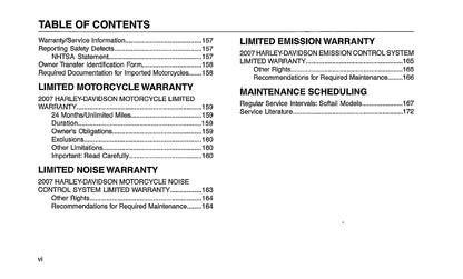 2007 Harley Davidson Softail Owner's Manual | English