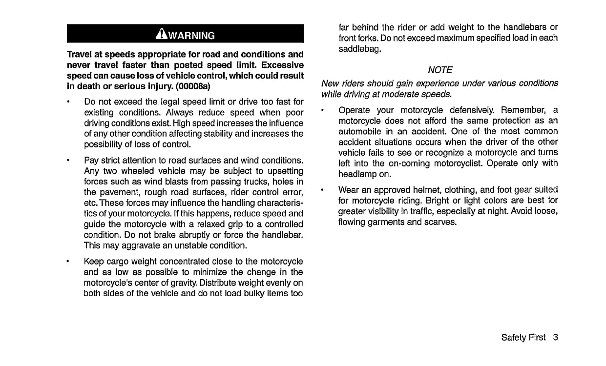 2007 Harley Davidson Softail Owner's Manual | English