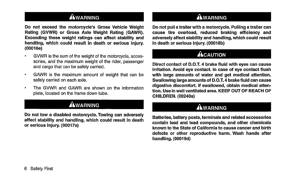 2007 Harley Davidson Softail Owner's Manual | English