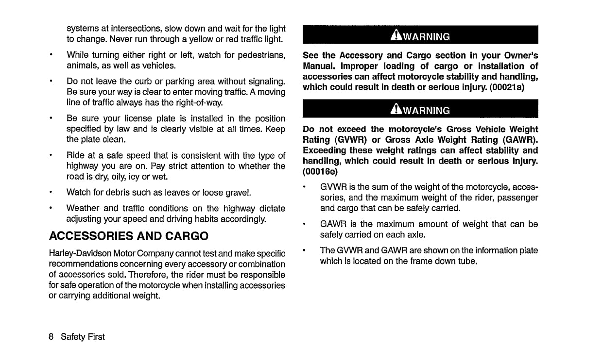 2007 Harley Davidson Softail Owner's Manual | English