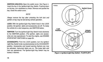 1996 Harley Davidson Police Owner's Manual | English