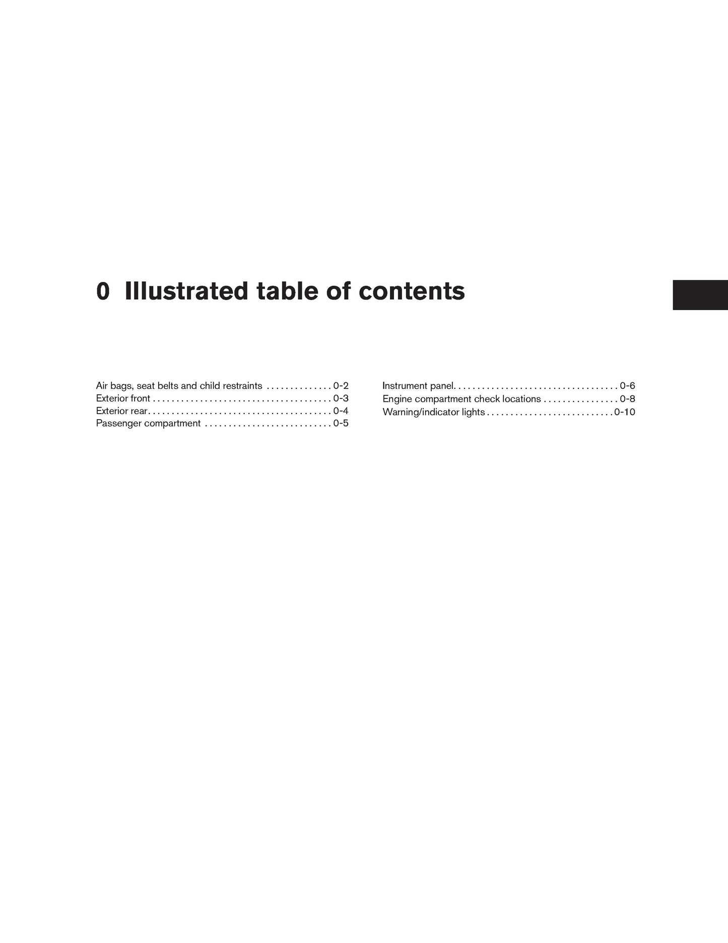 2011 Nissan Frontier Owner's Manual | English