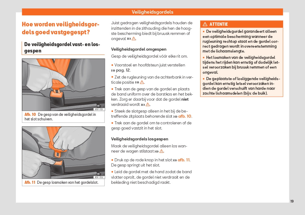 2019-2020 Seat Ibiza Owner's Manual | Dutch