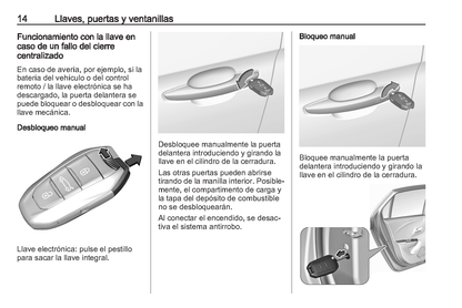 2023 Opel Corsa Owner's Manual | Spanish