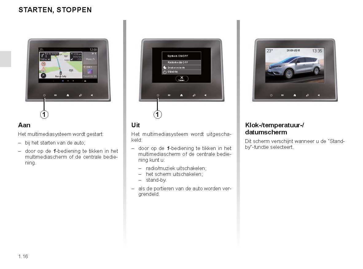 2023 Renault Easy Connect Bedienungsanleitung | Niederländisch