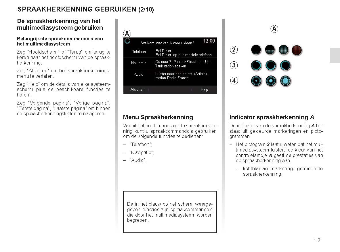 2023 Renault Easy Connect Bedienungsanleitung | Niederländisch