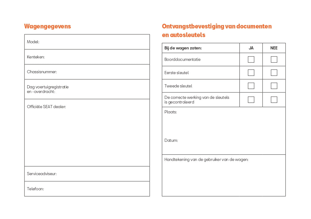 2024 Seat Tarraco Bedienungsanleitung | Niederländisch