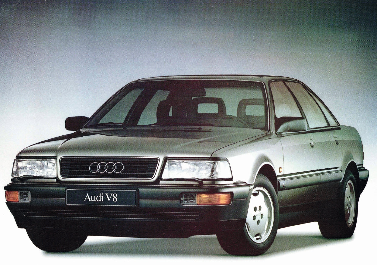 1990 Audi Quattro V8 Bedienungsanleitung | Englisch