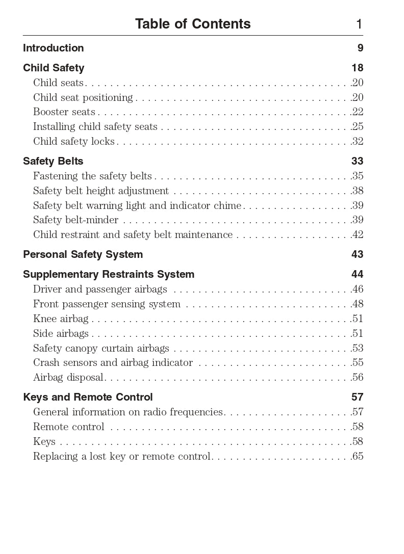 2013 Ford C-Max Hybrid / C-Max Energi Owner's Manual | English