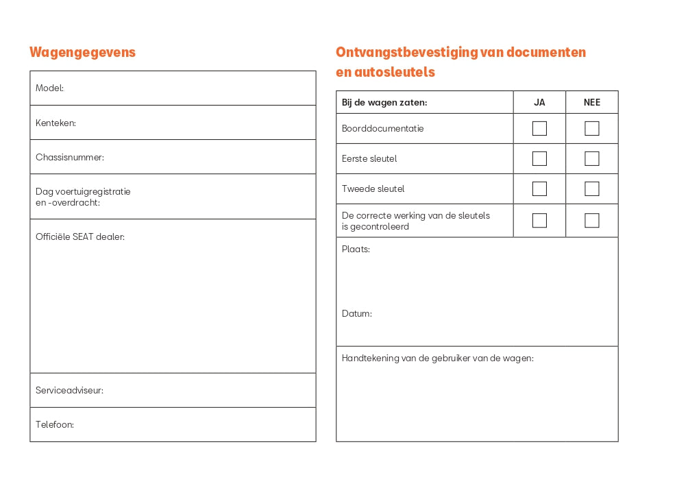 2022 Seat Leon/Leon Sportstourer Owner's Manual | Dutch