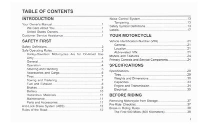 2023 Harley-Davidson Softail Owner's Manual | English