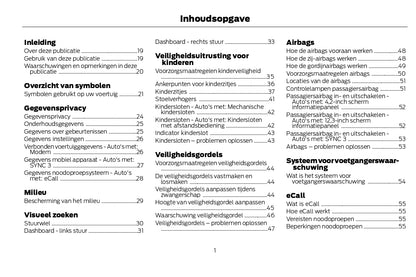 2022-2024 Ford Kuga Vignale Owner's Manual | Dutch