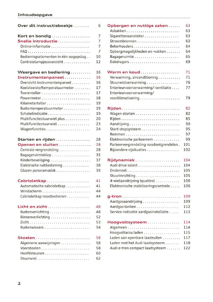 2019 Audi A3 Owner's Manual | Dutch