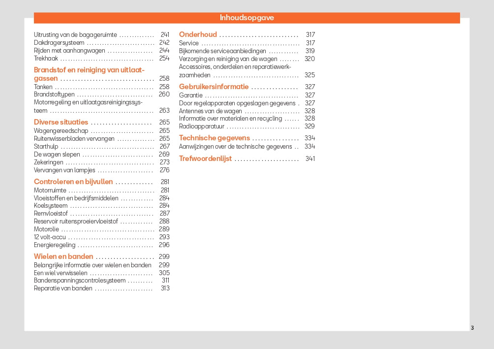 2023 Seat Arona Owner's Manual | Dutch