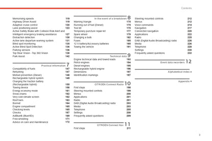 2022-2024 Citroën C5 Aircross Bedienungsanleitung | Englisch