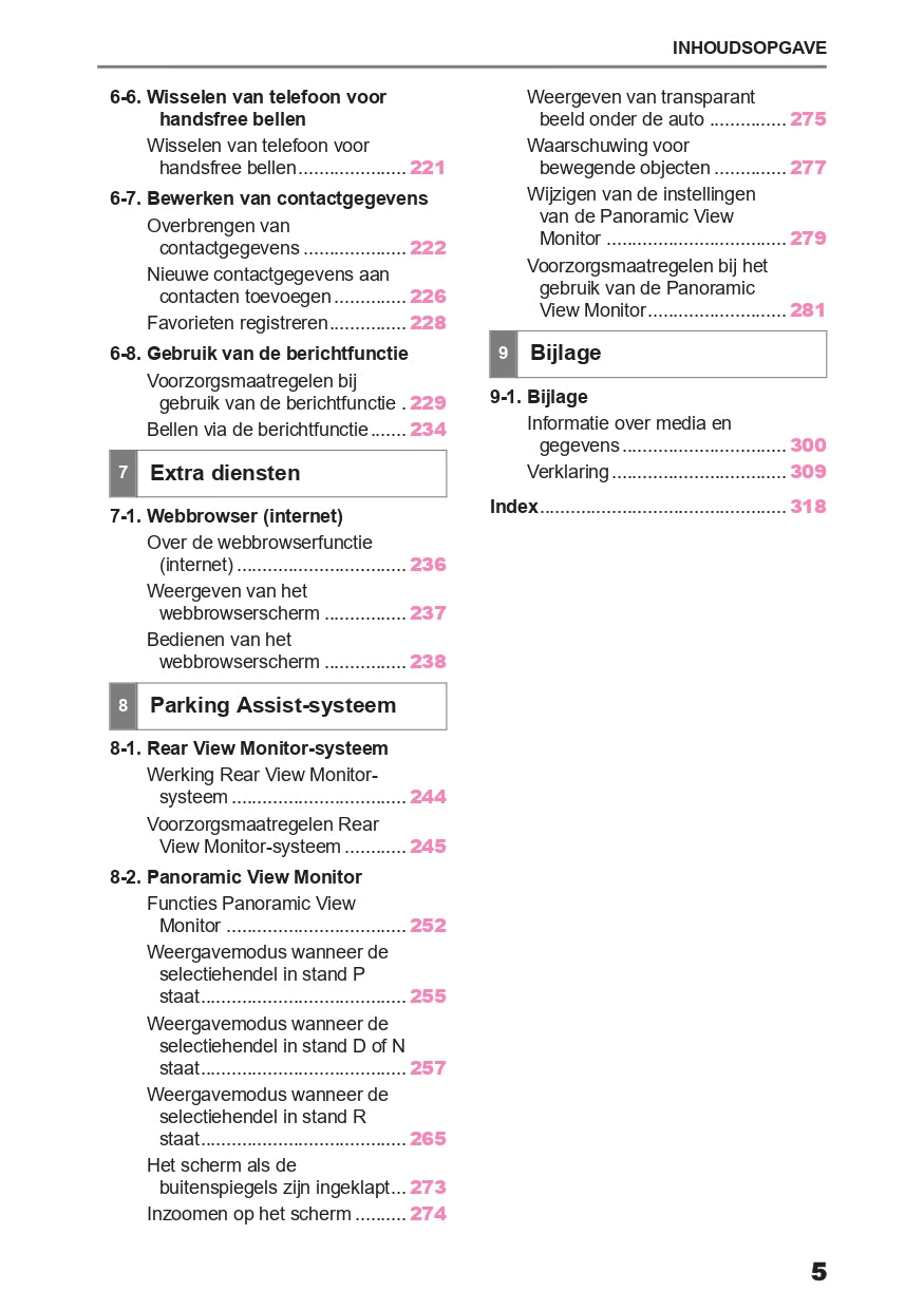 2024 Toyota C-HR Hybrid Infotainment Manual | Dutch