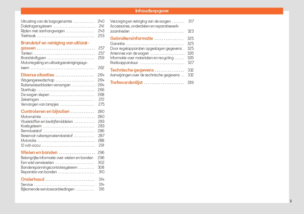 2023 Seat Arona Owner's Manual | Dutch