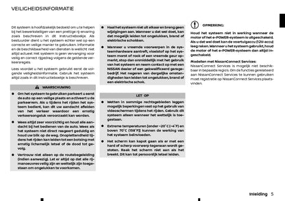 2021-2024 Nissan Qashqai Infotainment Manual | Dutch