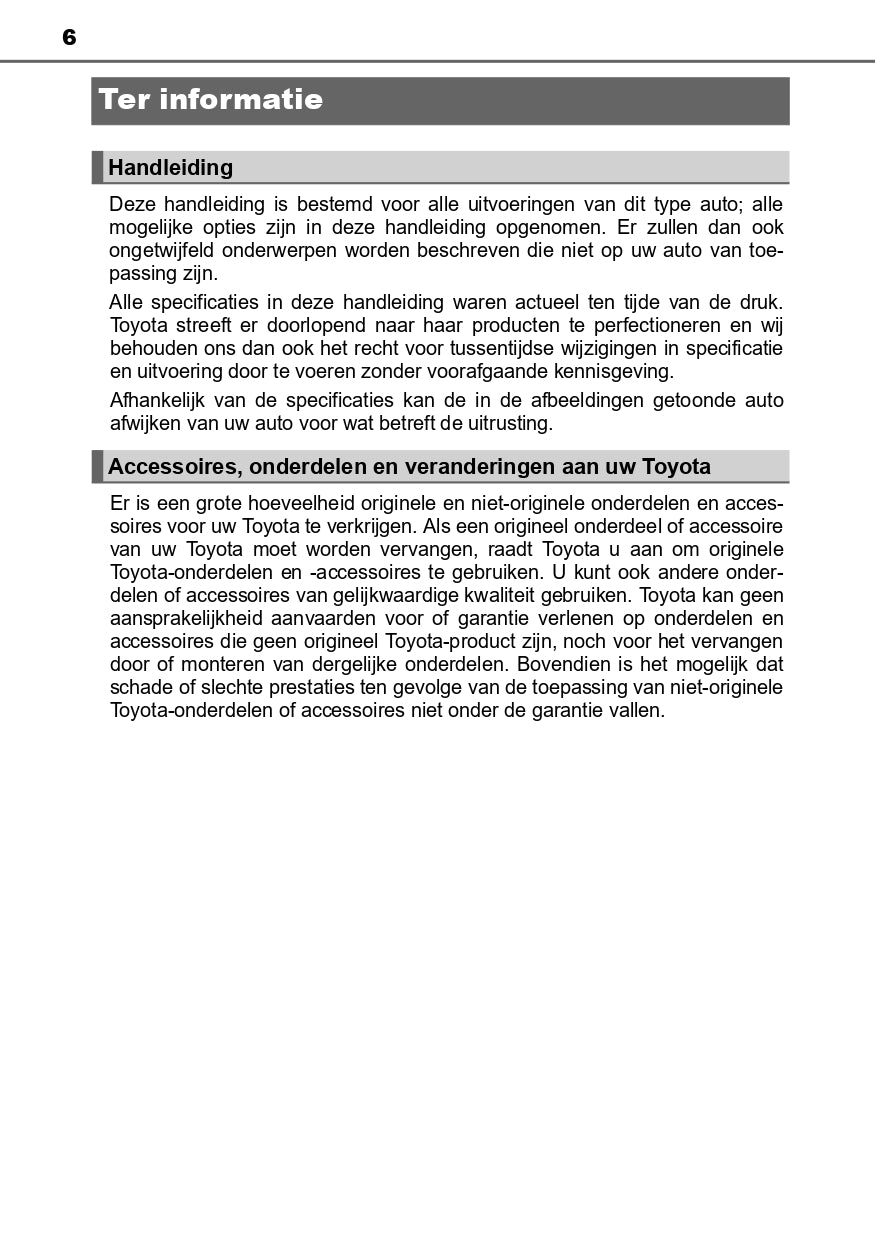 2016-2017 Toyota RAV4 Hybrid Owner's Manual | Dutch