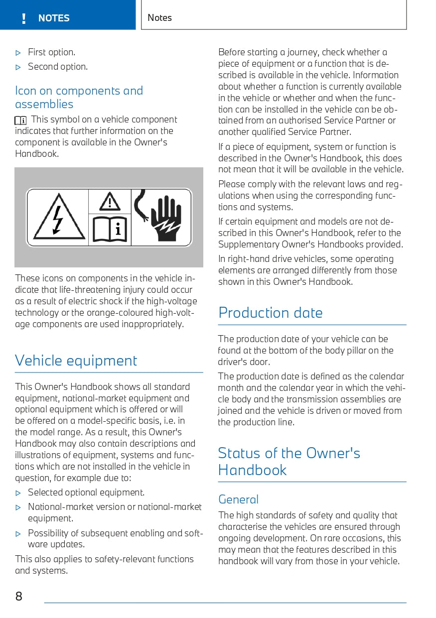 2023 BMW X1 PHEV Owner's Manual | English