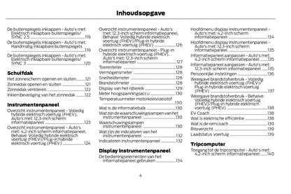 2022-2024 Ford Kuga Vignale Bedienungsanleitung | Niederländisch