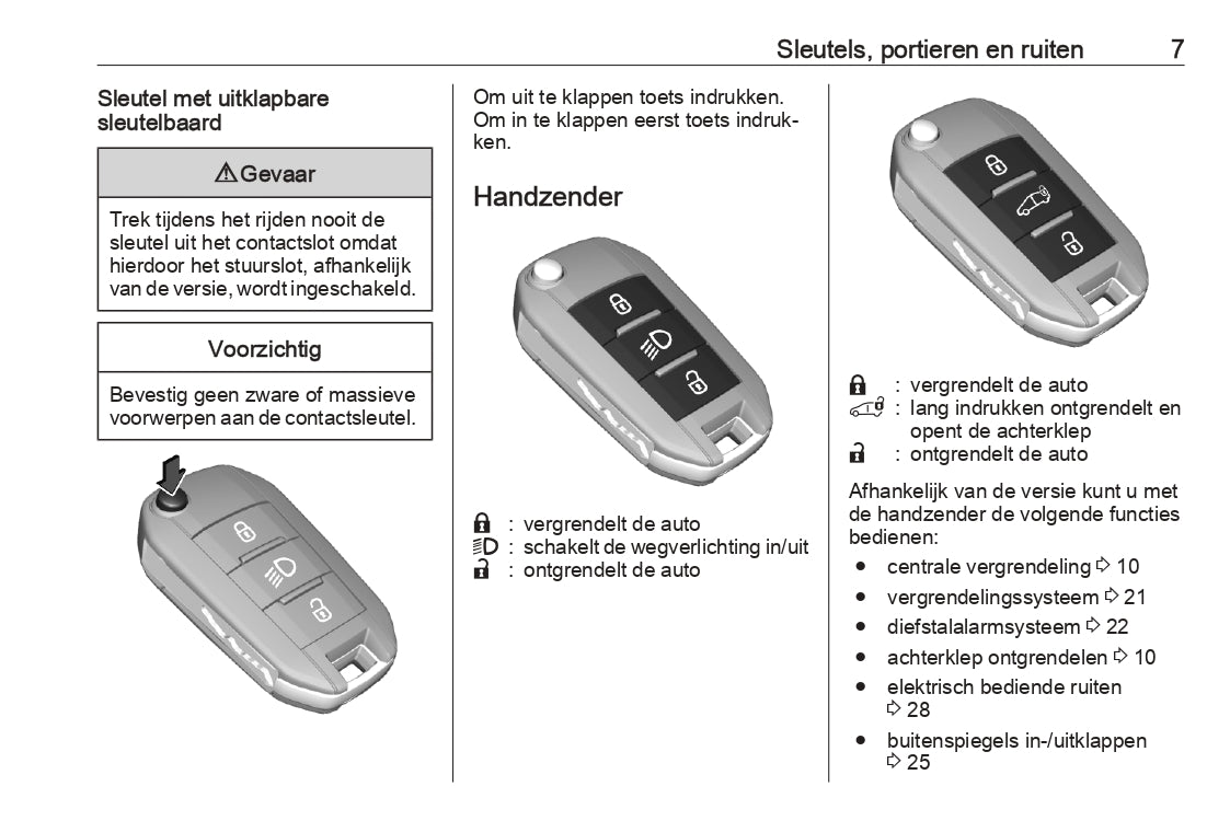 2023 Opel Combo Owner's Manual | Dutch