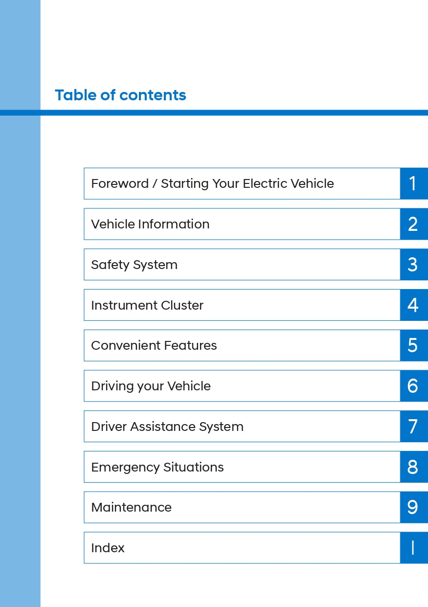 2023 Hyundai Kona Electric Owner's Manual | English