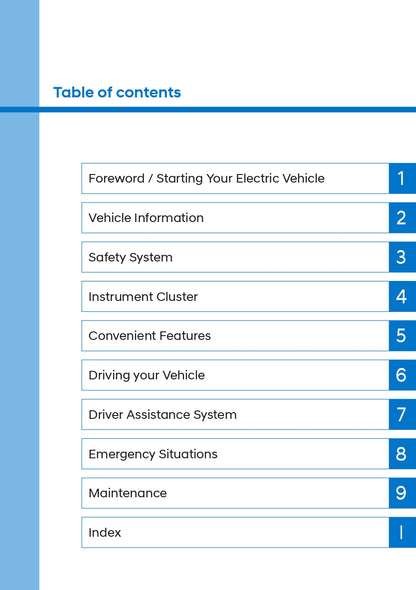 2023 Hyundai Kona Electric Owner's Manual | English