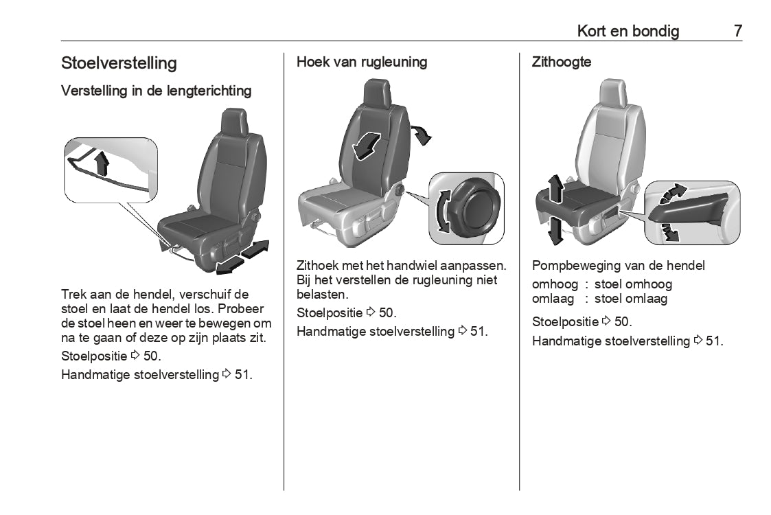 2022 Opel Vivaro Owner's Manual | Dutch