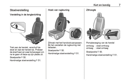 2022 Opel Vivaro Owner's Manual | Dutch