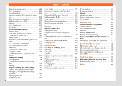 2021-2022 Seat Tarraco Owner's Manual | English