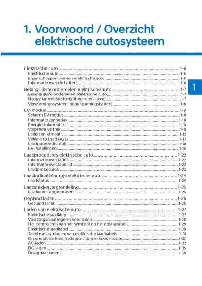 2021-2022 Hyundai Ioniq 5 Bedienungsanleitung | Niederländisch