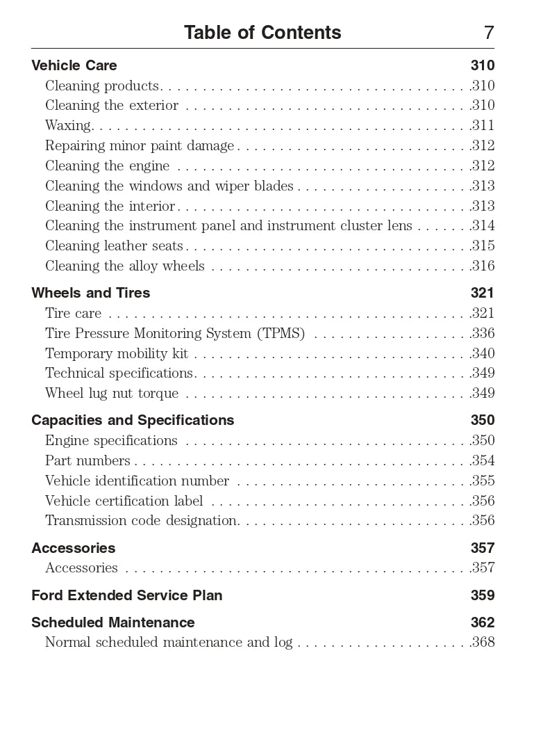 2013 Ford C-Max Hybrid / C-Max Energi Owner's Manual | English