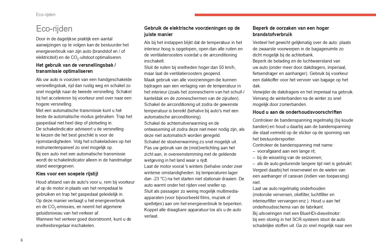 2022-2024 Citroën C3 Owner's Manual | Dutch