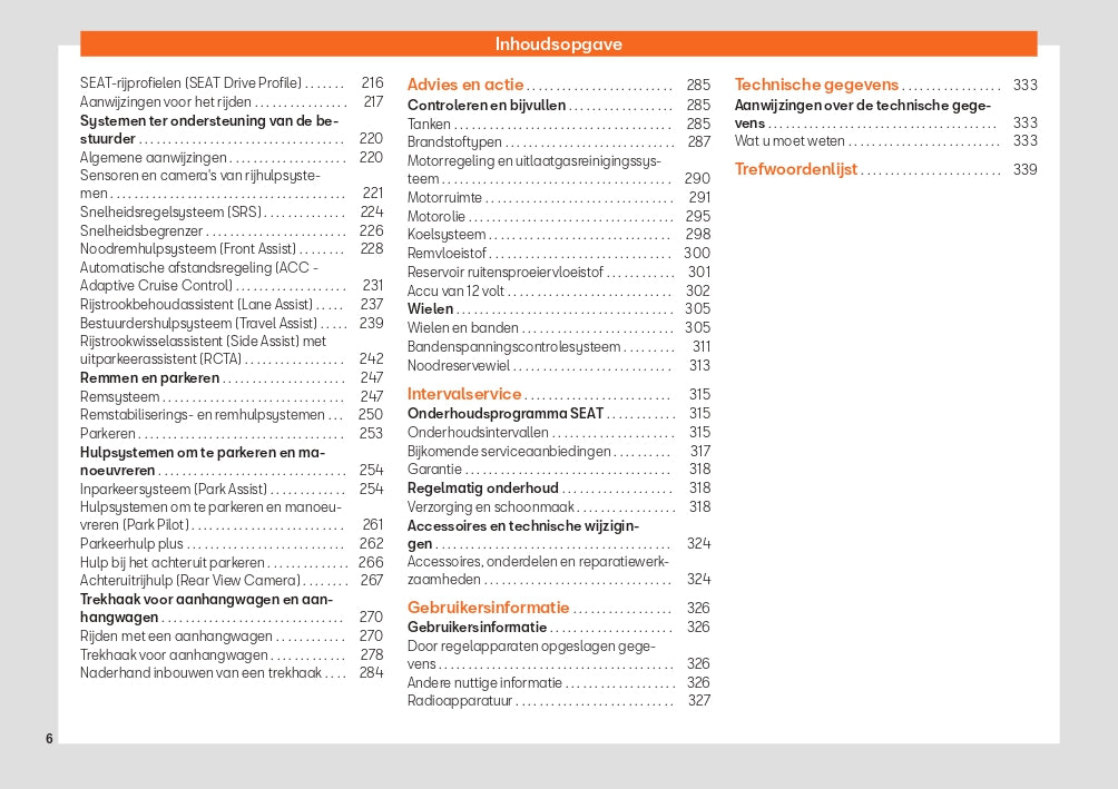 2022 Seat Arona Owner's Manual | Dutch