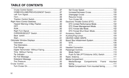 2021 Harley-Davidson Touring Bedienungsanleitung | Englisch