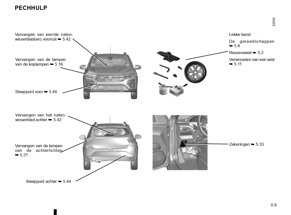 2020-2022 Dacia Sandero/Sandero Stepway Owner's Manual | Dutch