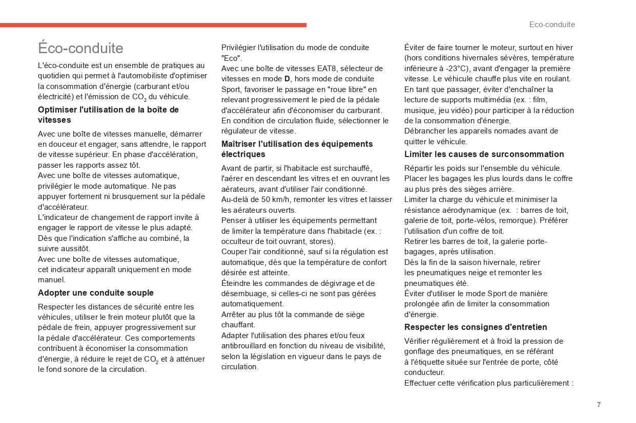 2022-2024 Citroën C5 Aircross Owner's Manual | French