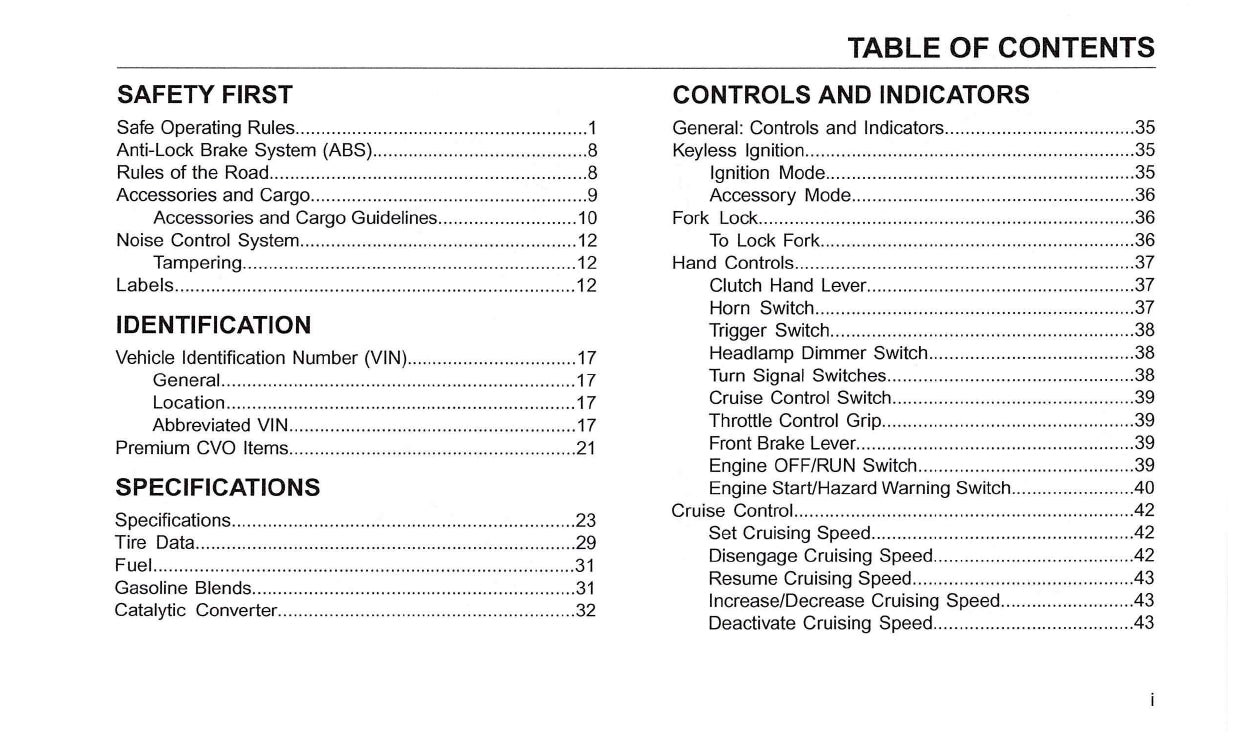 2014 Harley-Davidson FLHRSE Owner's Manual | English