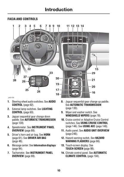 2010 Jaguar XK Owner's Manual | English