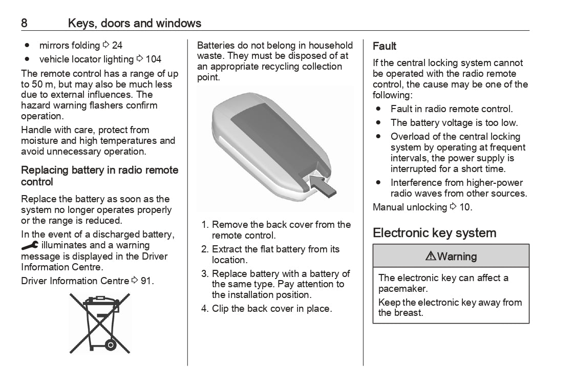 2022-2023 Opel Astra Owner's Manual | English