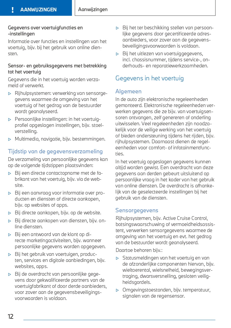 2023 BMW X5 PHEV Owner's Manual | Dutch