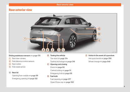 2023-2024 Seat Leon/Leon Sportstourer Owner's Manual | English