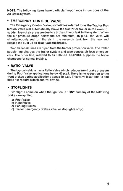 1977 Peterbilt 282/289/300/348/352/352H/353/359/387 Owner's Manual | English