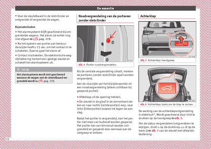 2017 Seat Ateca Owner's Manual | Dutch